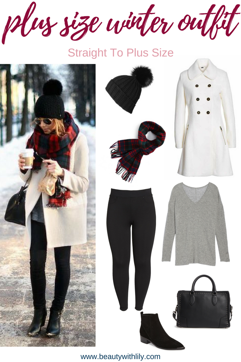 plus size winter outfits