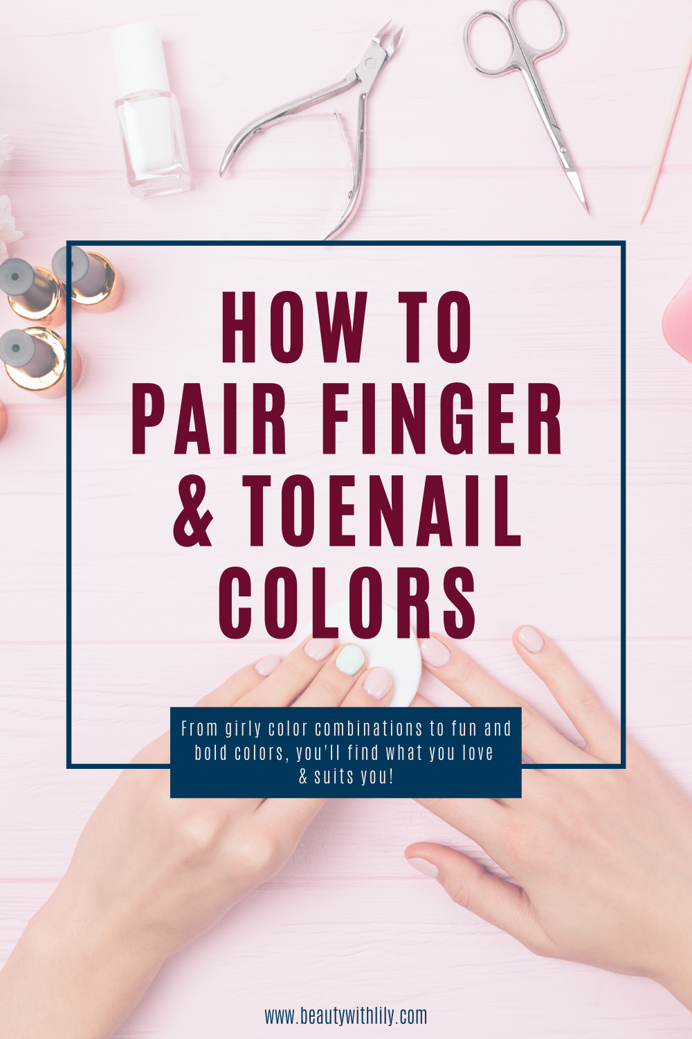 Spring Nail Colors // Summer Nail Colors // Fun Nail Colors for Spring // Spring Manicure // Gel Polish // Pretty Nail Colors | Beauty With Lily #nailpolish #springnailcolors