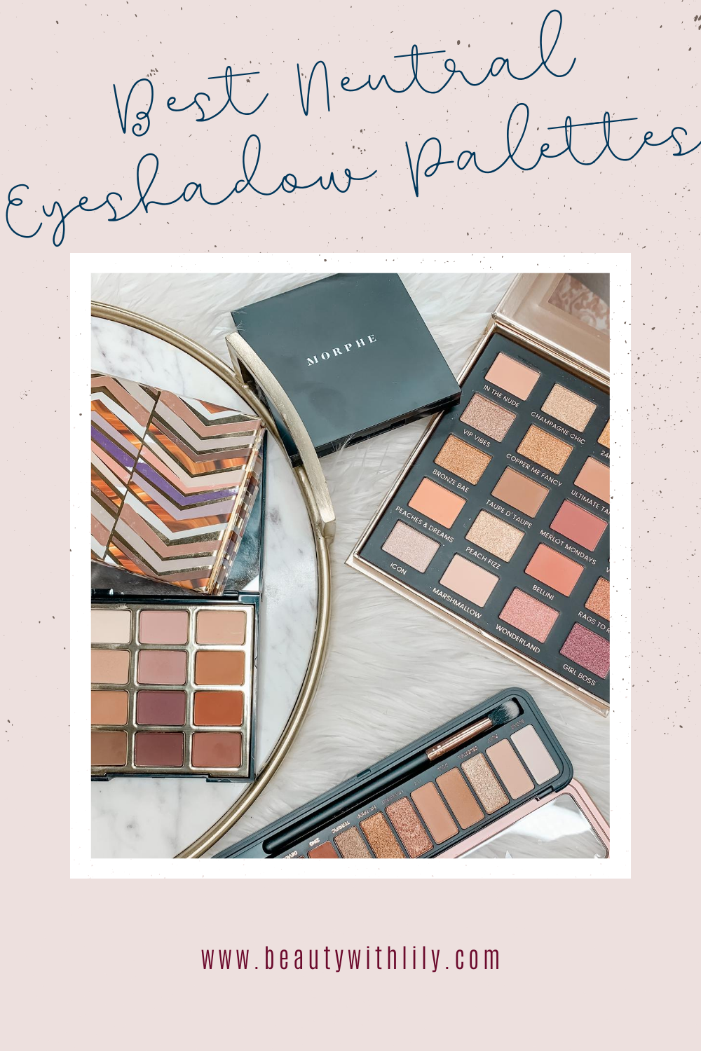 Best Neutral Eyeshadow Palettes // Natural Eyeshadow Palettes // Best Eyeshadow Palettes for Beginners // Makeup 101 // Natural Eyeshadow Looks // Neutral Eye Makeup // Neutral Makeup | Beauty With Lily #neutraleyeshadow #makeup101