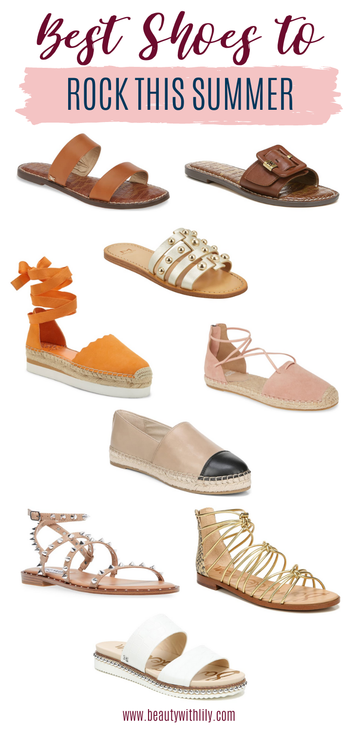 Best Shoes to Rock this Summer // Summer Shoes // Summer Sandals // Best Shoes for Summer // Summer 2020 Trends // Summer Fashion // Spring Fashion | Beauty With Lily #summerfashion #summershoes