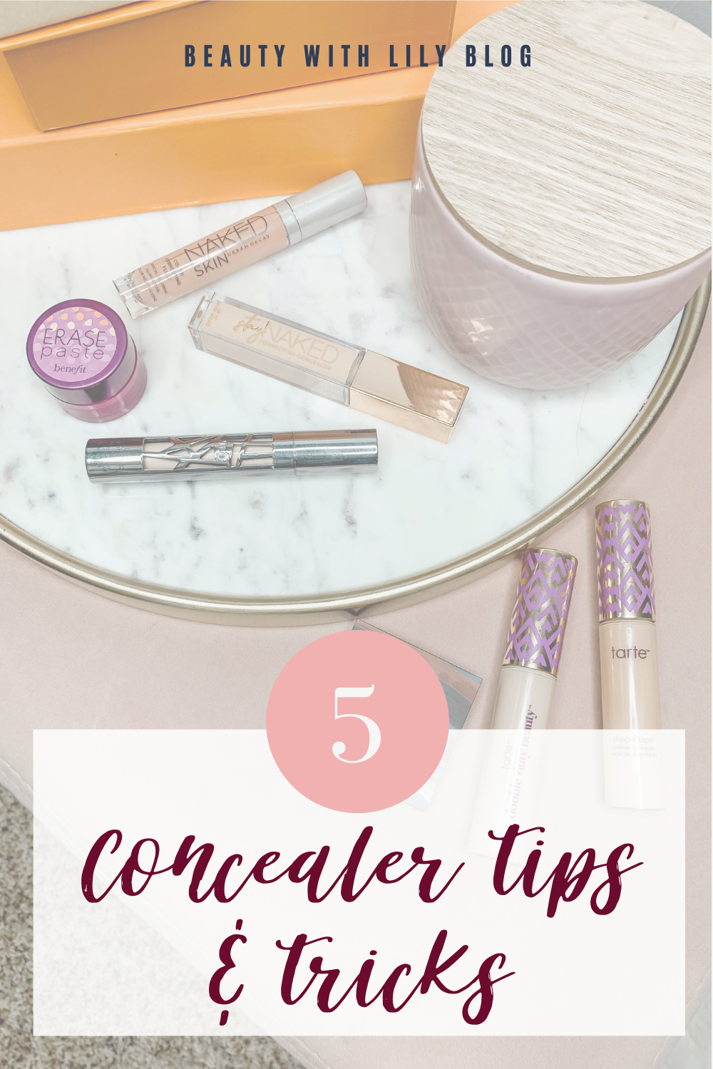 5 Concealer Tips and Tricks // Makeup Tips For Beginners // Concealer Do's and Don'ts // How To Apply Concealer // How To Apply Corrector // Drugstore Concealers // High-End Concealers // Makeup Tips & Tricks | Beauty With Lily #makeupforbeginners #makeuptips