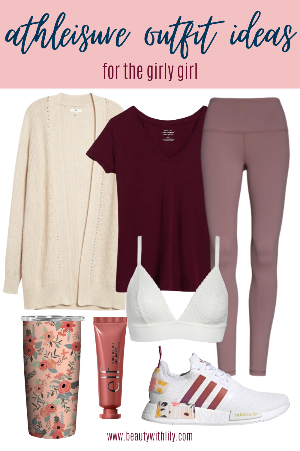 Athleisure Outfit Ideas // Women's Fashion // Fall Fashion for Women // Summer to Fall Fashion // Cute Loungewear Outfits // Cozy Loungewear Ideas // Work From Home Outfits // Chic Loungewear Outfits | Beauty With Lily