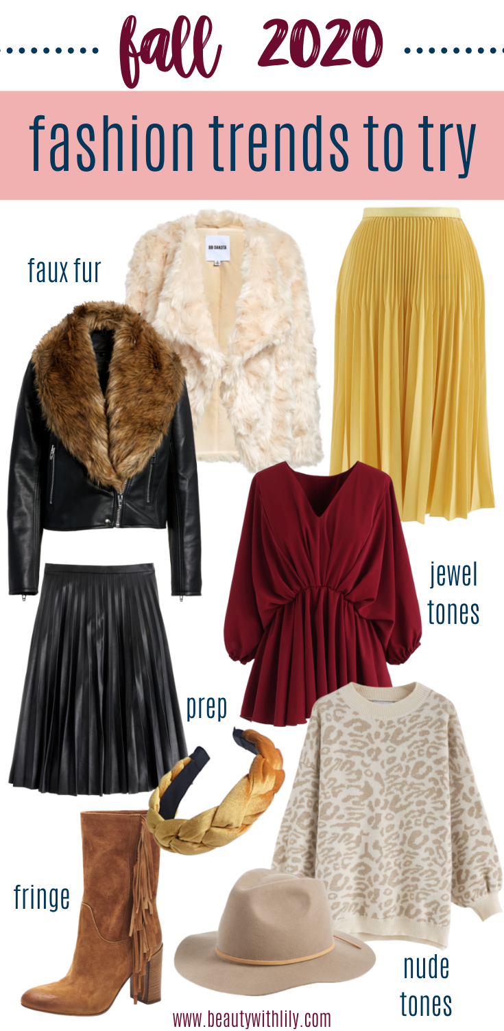 Fall 2020 Fashion Trends // Must Try Fall Fashion // Fall Outfit Inspiration // Cool Weather Fashion // Fall Outfits // Fall 2020 Trends // Fall Styling | Beauty With Lily #fallfashion #falltrends