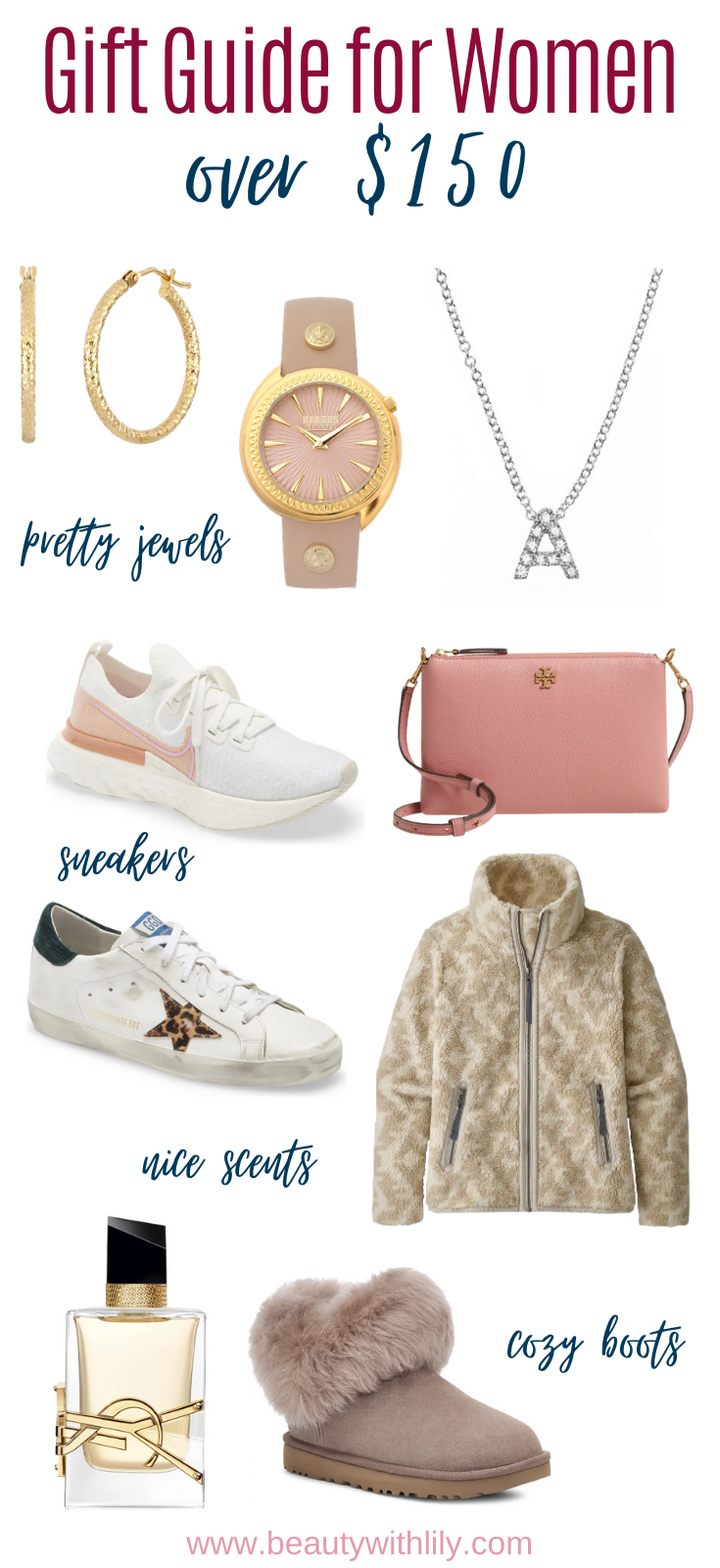 Gift Guide for Women // Affordable Gifts for Her // Gifts for Women // Stocking Stuffers for Women // Gifts Under $100 for Her // Gifts Under $50 for Her | Beauty With Lily