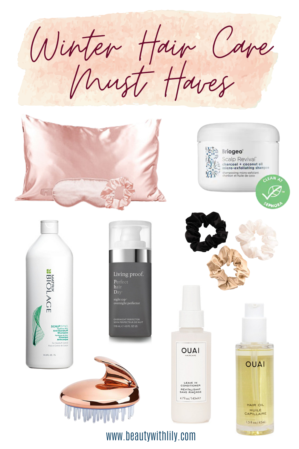 Winter Hair Care Must Haves // Must Try Hair Products // Healthy Hair Tips & Tricks // How to Care for Hair in the Winter // Winter Beauty Tips // Hair Care 101 | Beauty With Lily #haircaretips